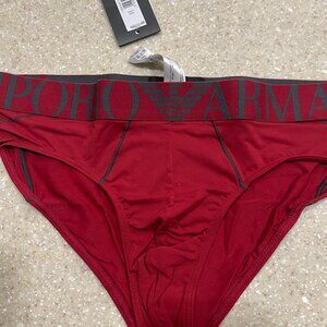 Men's Emporio Armani Briefs NWT Med